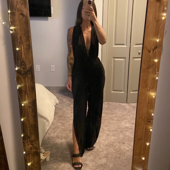 boutique Pants - Boutique Black Jumpsuit